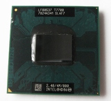 Микросхема (процессор) SLAF7 INTEL Core 2 Duo T7700 семейство Merom, FSB 800 MHz, кэш L2 4MB, частота 2430MHz, TDP 35W