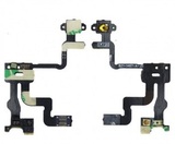 Шлейф для iPhone 4S + светочувствительный элемент + кнопка вкл