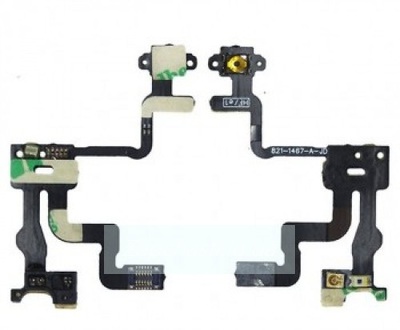 Шлейф для iPhone 4S + светочувствительный элемент + кнопка вкл