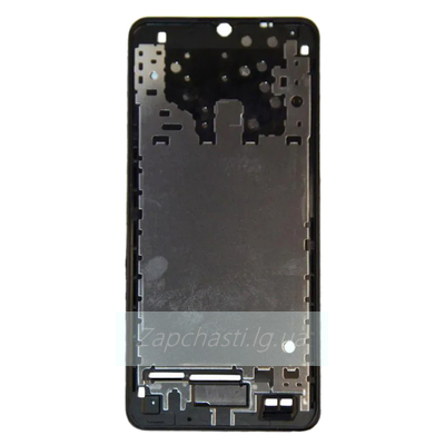 Рамка дисплея для Samsung A125F (A12) Черная