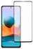 Защитное стекло Премиум для Xiaomi Redmi Note 10 Pro/Note 11 Pro 4G/Poco X4 Pro 5G Черное (Закалённое+, полное покрытие)