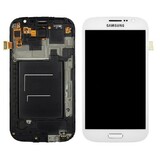 Дисплей для Samsung i9082 Galaxy Grand Duos + тачскрин с рамкой (белый)