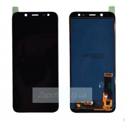 Дисплей для Samsung J600F/DS Galaxy J6 (2018) + тачскрин (черный) (copy LCD)