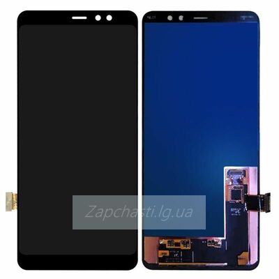 Дисплей для Samsung A730F Galaxy A8 Plus (2018) + тачскрин (черный) ОРИГ100%