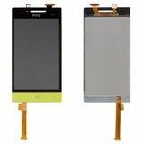 Дисплей для HTC A620e Windows Phone 8S Domino + touchscreen, зелёный