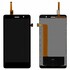 Дисплей для Lenovo S860 черный, с сенсором