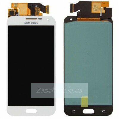 Дисплей для Samsung E500H/DS Galaxy E5 + touchscreen, белый, оригинал (Китай)