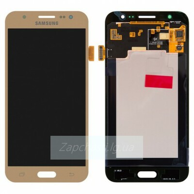 Дисплей для Samsung J500H/DS Galaxy J5 + тачскрин (золото) ОРИГ100%