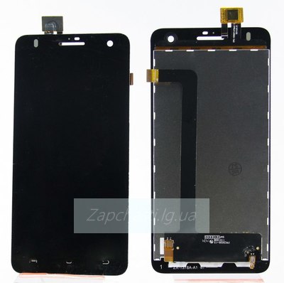 Дисплей для Fly IQ4512 (Evo Chic 4)  + тачскрин (черный)