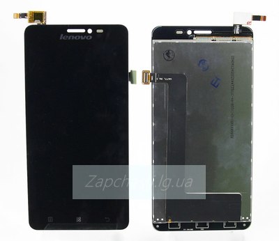 Дисплей для Lenovo S850 + тачскрин черный