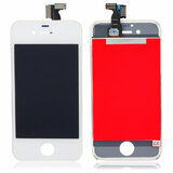 Дисплей для iPhone 4S + тачскрин белый с рамкой HQ