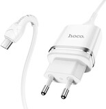 СЗУ HOCO N1 (1-USB/2.4A) (белый)