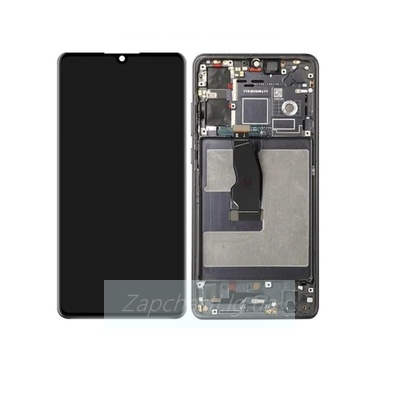 Дисплей для Huawei P30 в рамке + тачскрин (черный) ORIG 100%