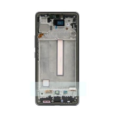 Дисплей для Samsung A536B Galaxy A53 5G в рамке + тачскрин (черный) (OLED)