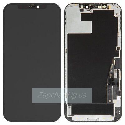 Дисплей для iPhone 12\12 Pro + тачскрин черный с рамкой 100% ORIG