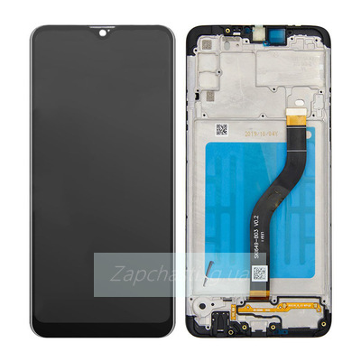 Дисплей для Samsung A207F Galaxy A20s в рамке+ тачскрин (черный) ORIG 100%