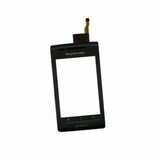 Тачскрин для Sony Ericsson X8 Xperia/E15i чёрный, с передней панелью