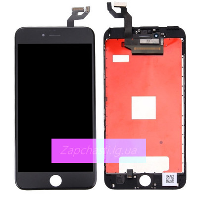 Дисплей для iPhone 6S Plus + тачскрин черный с рамкой HC