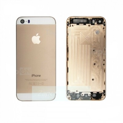 Задняя крышка для iPhone 5S (золото) класс AAA