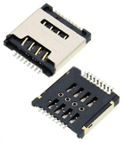 Коннектор SIM-карты Lenovo A520/A580/A690/A780/A800/S720