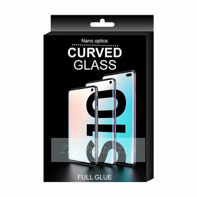 Защитное стекло для Samsung G975F (S10+) (клей, лампа)