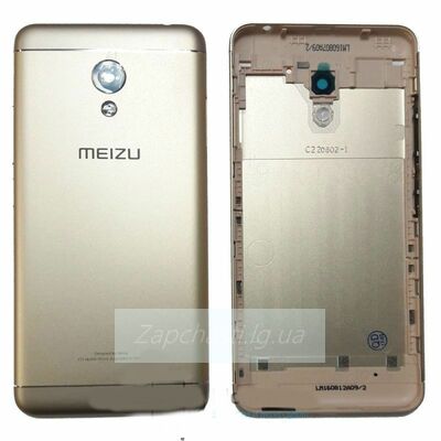 Задняя крышка батареи для мобильного телефона Meizu M3s, золотистая