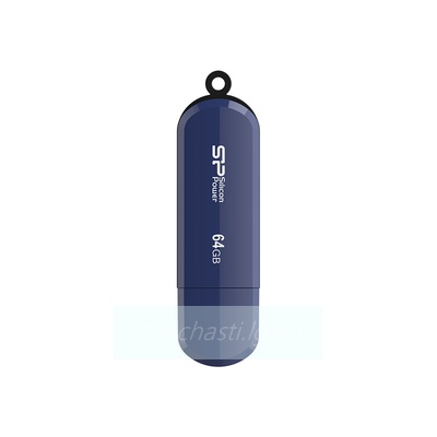 Накопитель USB 64Gb Silicon Power LuxMini 320 (SP064GBUF2320V1W) (Синий)