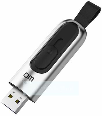 Накопитель USB 3.1 128Gb DM PD165 метал + кожа