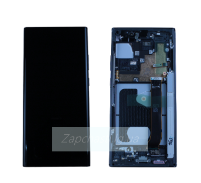 Дисплей для Samsung N985F Galaxy Note 20 Ultra в рамке + тачскрин (черный) 100% ORIG