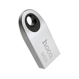 Накопитель USB Flash (USB 2.0) 64GB Hoco UD9 Insightful (серебро)