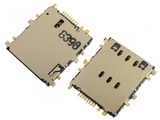 Коннектор SIM-карты Samsung P5200/T210/T310/T111/T311/T325/T331/T531/T561/T705