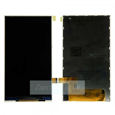 Дисплей для Lenovo A680, 25 pin, 121*66, #YT50F152V0_FPC_B(A)