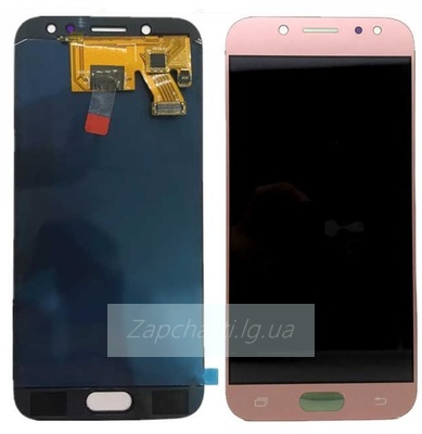 Дисплей для Samsung J530F Galaxy J5 (2017) + тачскрин (розовый) 100%