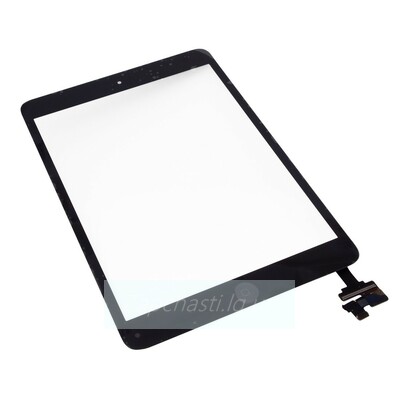 Тачскрин для iPad Mini / iPad Mini 2 Retina (с разъемом) + кнопка HOME (черный)