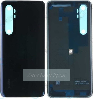 Задняя крышка для Xiaomi Mi Note 10 Lite (Черный)