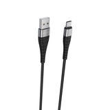 Кабель USB BOROFONE (BX32) Munificent Type-C (1м) (черный)