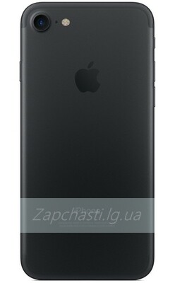 Задняя крышка для iPhone 7 (черный)