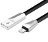 Кабель USB HOCO (X4) для iPhone Lightning 8 pin (1,2м) (черный)