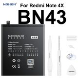 Аккумулятор Xiaomi BN43 (Redmi Note 4X/Redmi Note 4 Global (2017) 4100mAh + набор инструментов + проклейка NOHON
