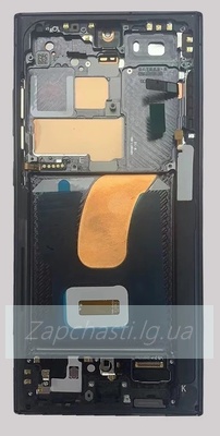 Дисплей для Samsung S918B Galaxy S23 Ultra в рамке + тачскрин (черный) 100% ORIG