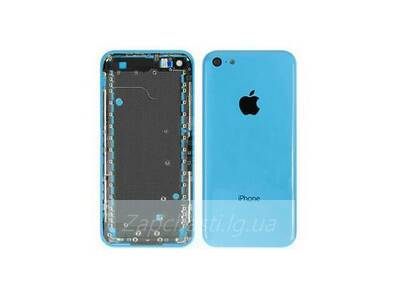 Задняя крышка для iPhone 5C (синий) ориг