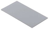 Теплопроводный силиконовый коврик серый (термопрокладка) Aochuan TP400 4.0 W/mk 100 * 80 * 1.0 mm