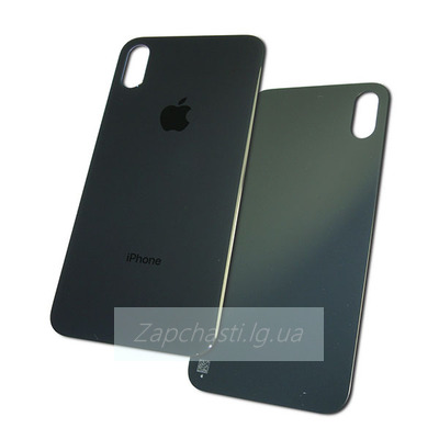 Задняя крышка для iPhone X (серый) ориг