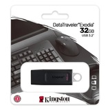 Накопитель USB Flash 32GB 3.2 Kingston DataTraveler Exodia M (черный)