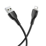 Кабель USB BOROFONE (BX51) для iPhone Lightning 8 pin (1м) (черный)