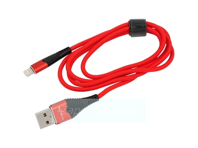 Кабель USB VIXION (K26i) для iPhone Lightning 8 pin (1м) (красный)