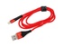 Кабель USB VIXION (K26i) для iPhone Lightning 8 pin (1м) (красный)