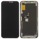 Дисплей для iPhone 11 Pro + тачскрин черный с рамкой (OLED GX)