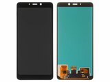 Дисплей для Samsung A920F Galaxy A9 (2018) + тачскрин (черный) (OLED)