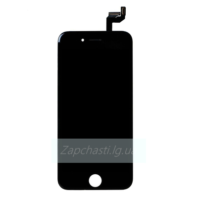Дисплей для iPhone 6S + тачскрин черный с рамкой (Pisen)